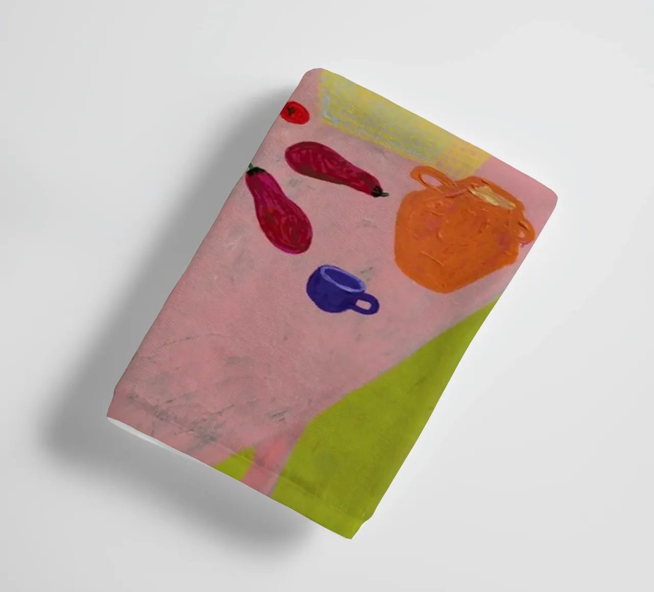 Resting on a Table asciugamano da bagno da Nudes and Croissants