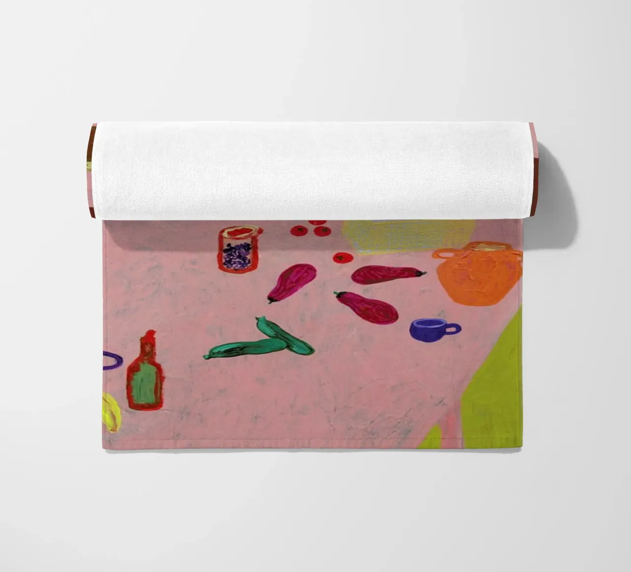 Resting on a Table telo mare da Nudes and Croissants