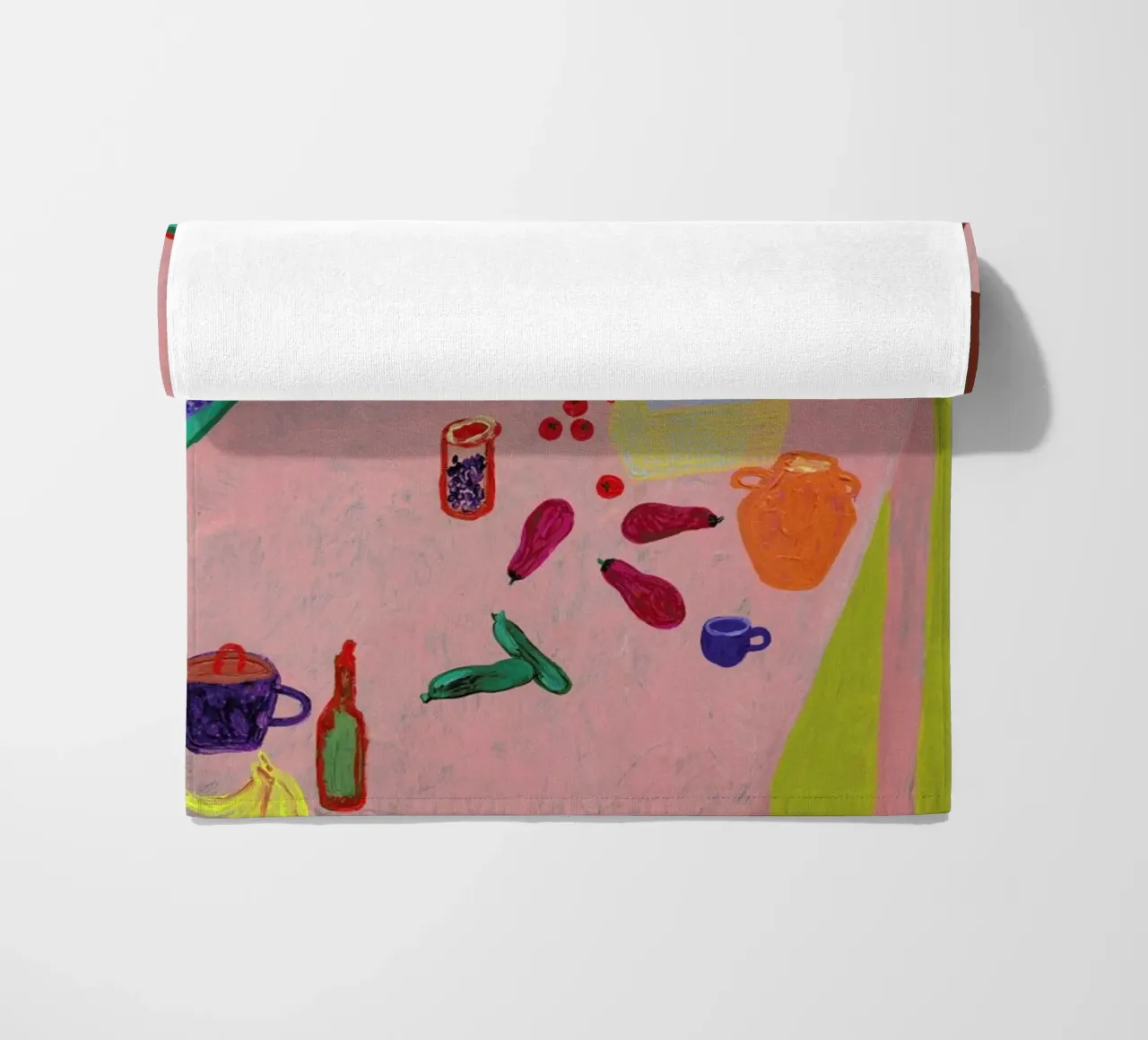 Resting on a Table telo mare da Nudes and Croissants