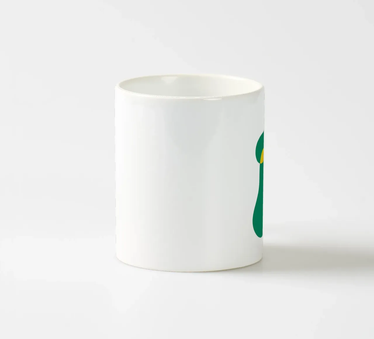 Fetta di avocado Bauhaus tazza in ceramica da Family Bauhaus Art