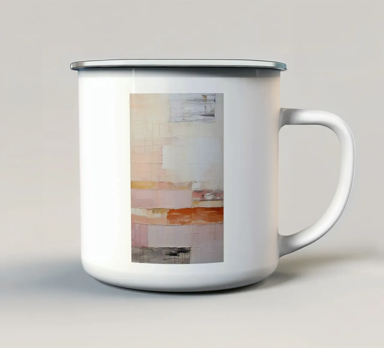 Arte da parete di Imagine tazza in smalto da Imagine