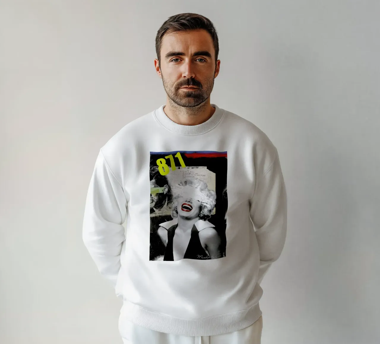 Public Figures: Marilyn felpa da Elo Marc