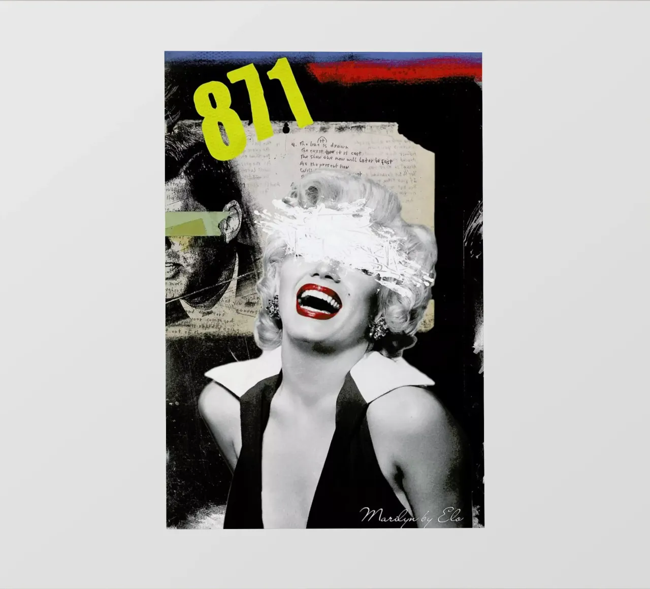 Public Figures: Marilyn telo in pvc da Elo Marc