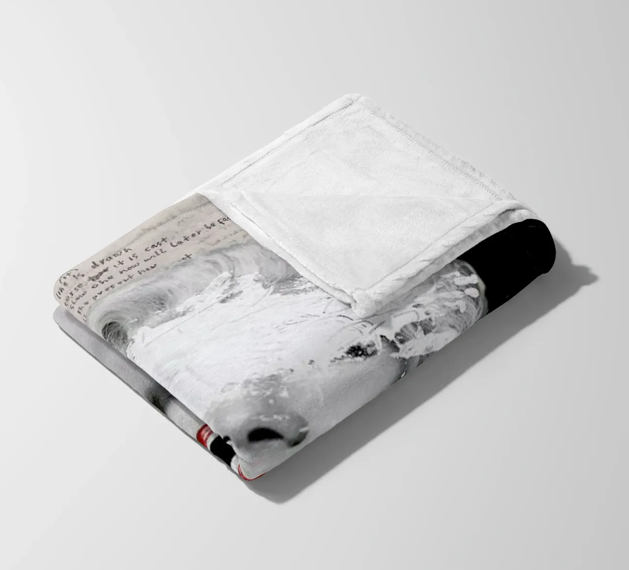 Public Figures: Marilyn fleece blanket by Elo Marc