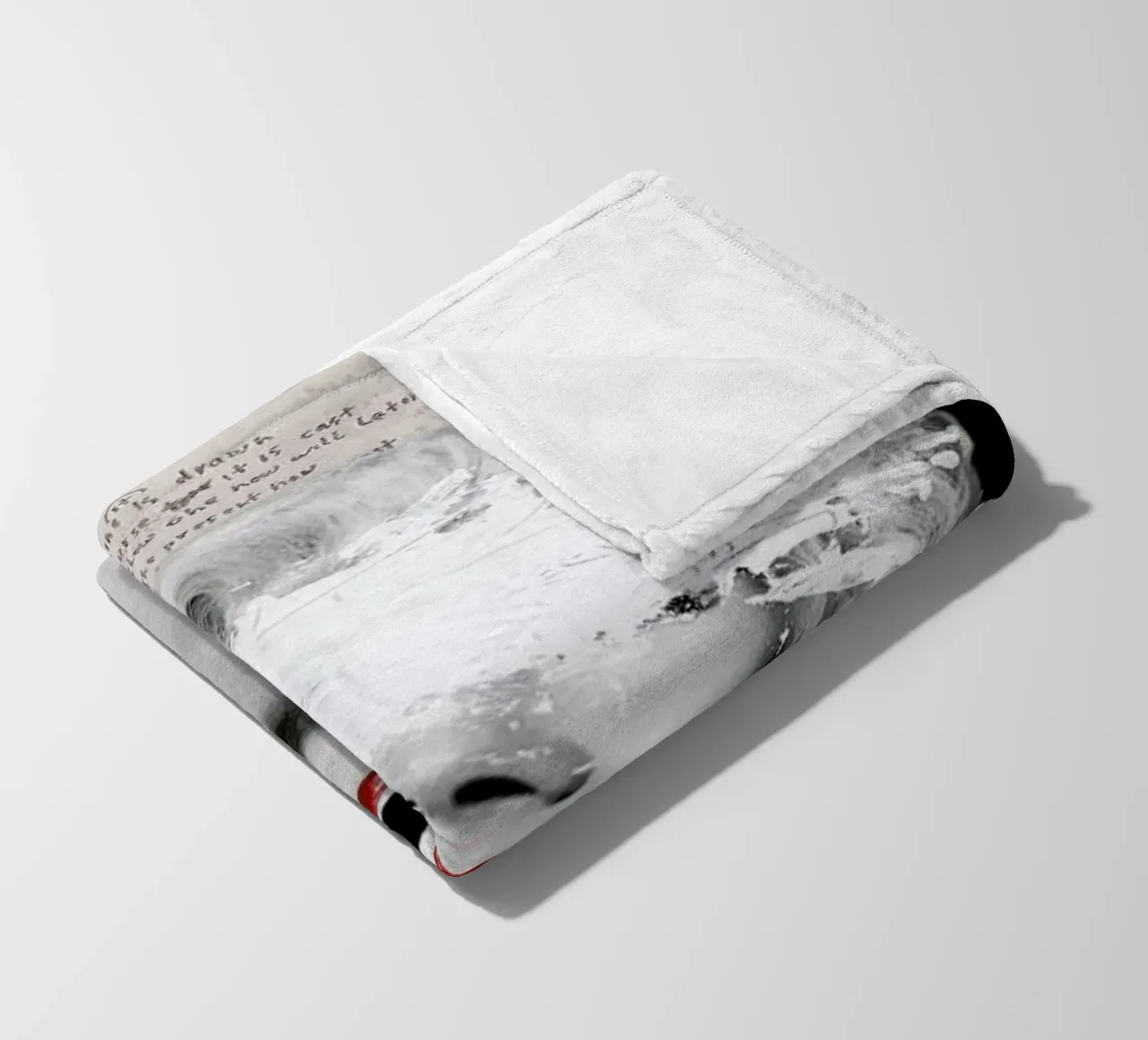 Public Figures: Marilyn fleece blanket by Elo Marc