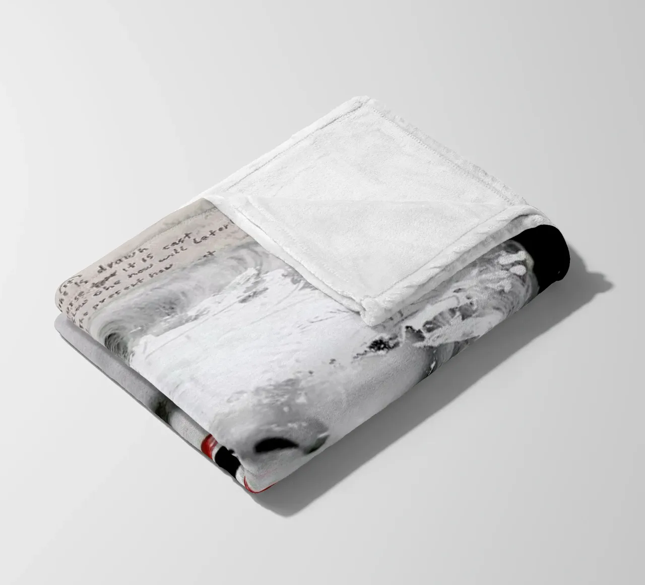 Public Figures: Marilyn fleece blanket by Elo Marc