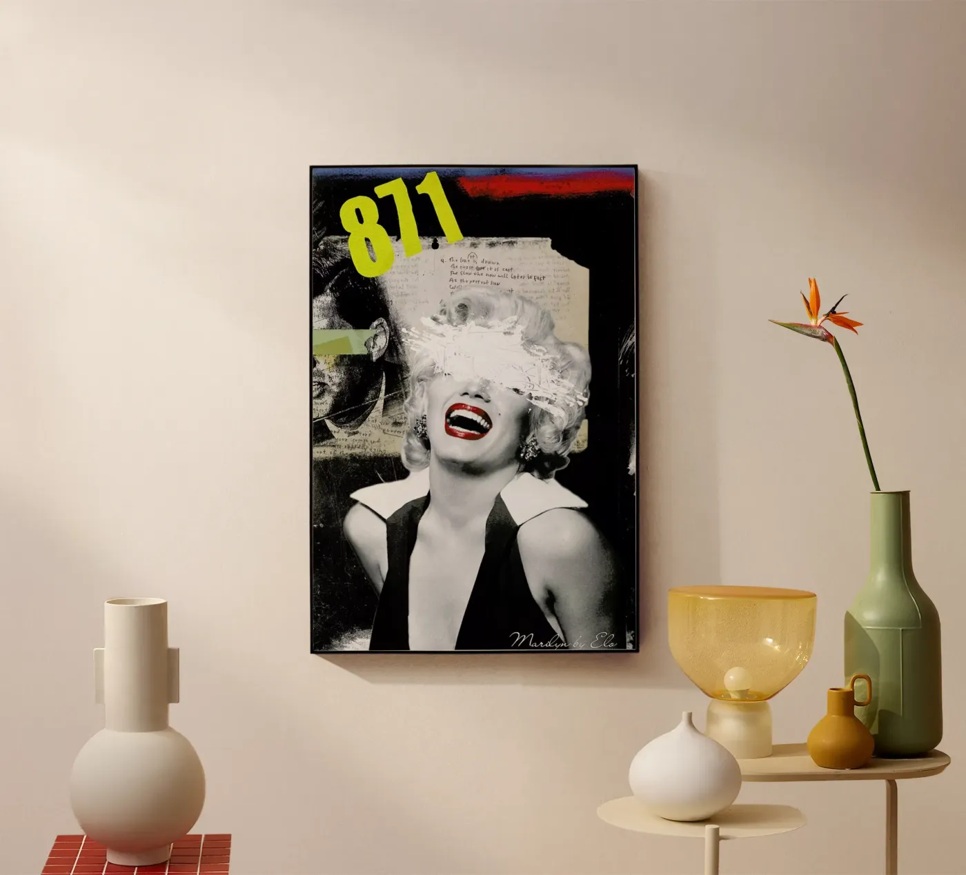 Public Figures: Marilyn plexiglass da Elo Marc