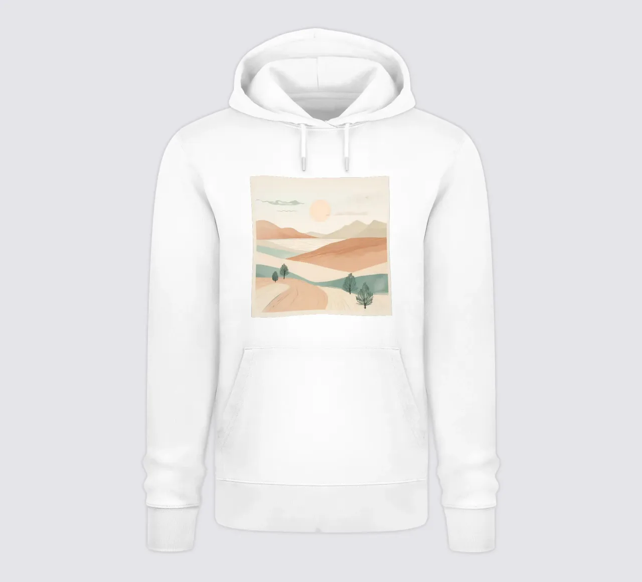éléments minimalistes désert sweat à capuche de cofa home