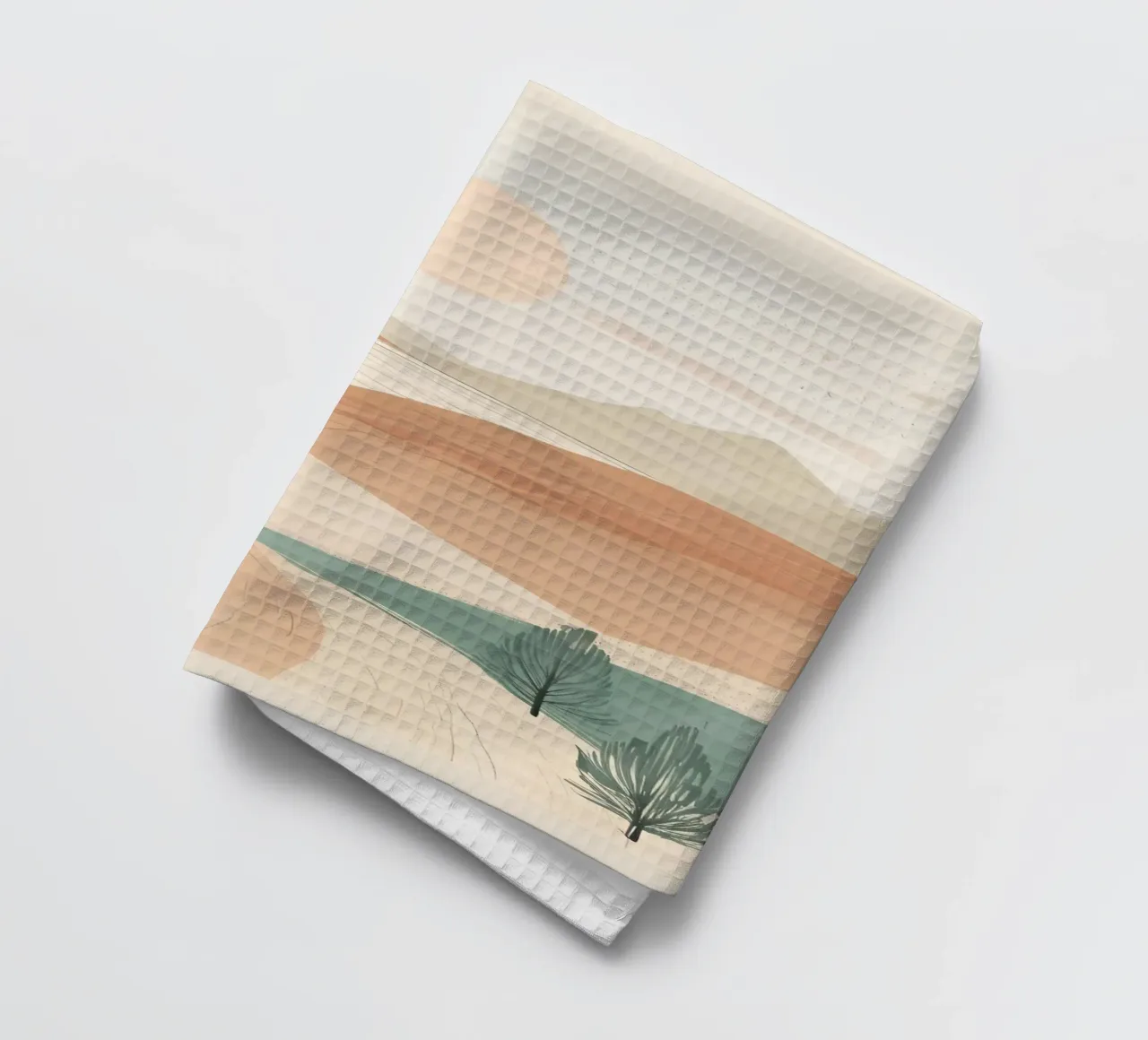 minimalistische Elemente Wüste Geschirrtuch von cofa home
