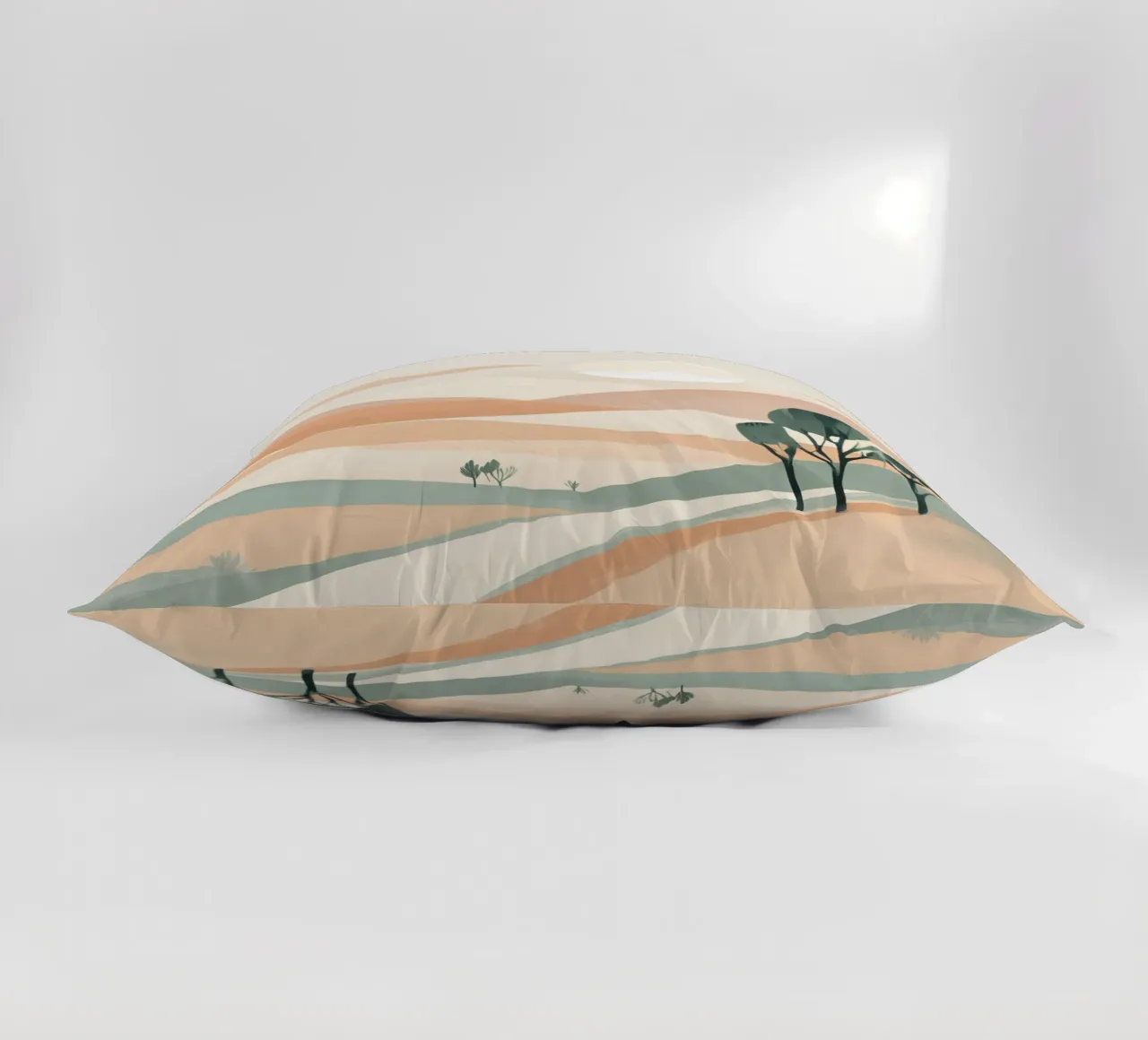 landscape and mountains decorative cushion by cofa home