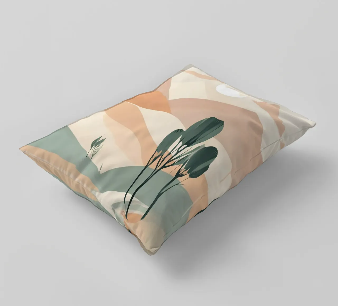 landscape and mountains decorative cushion by cofa home