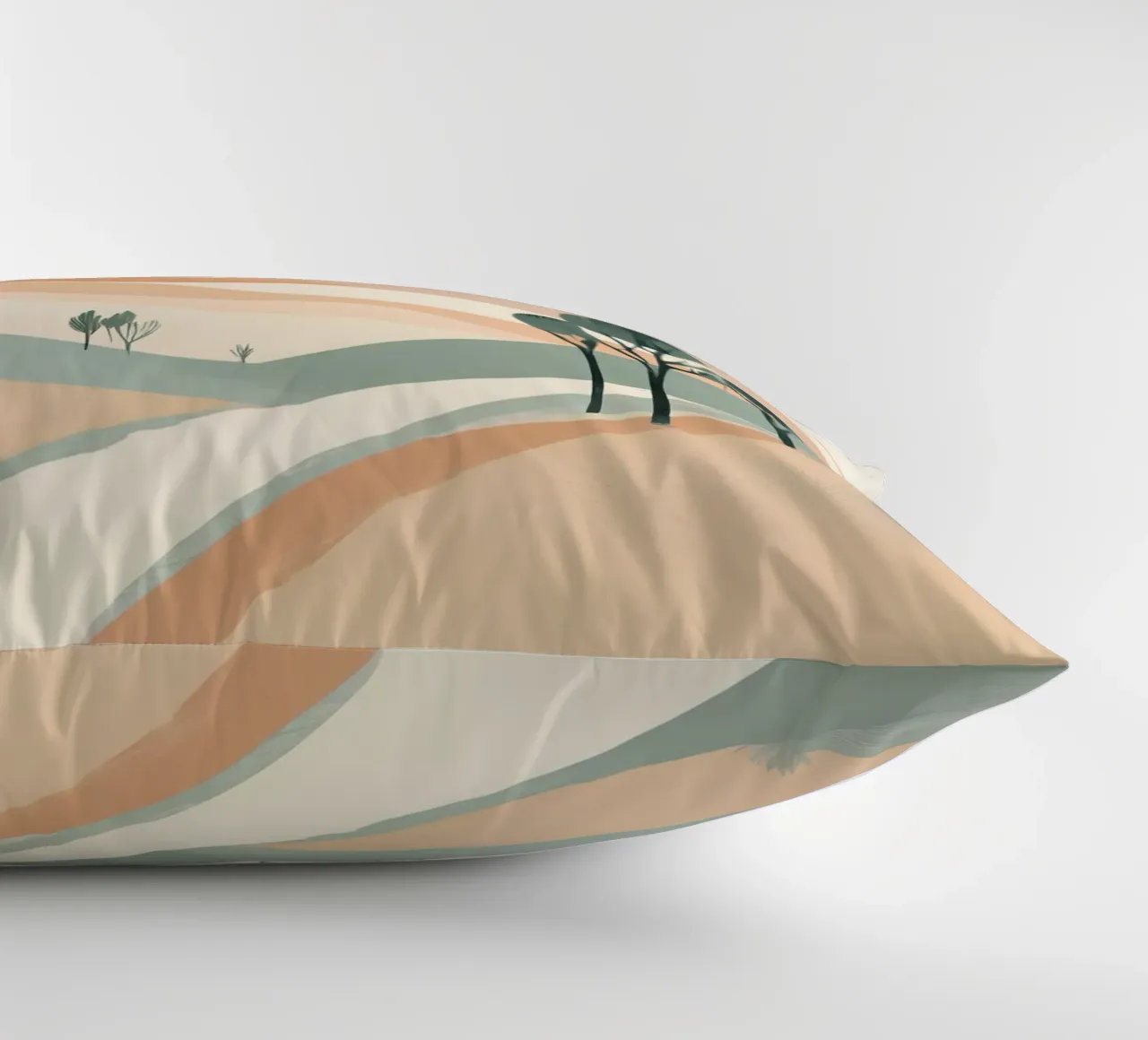 landscape and mountains decorative cushion by cofa home