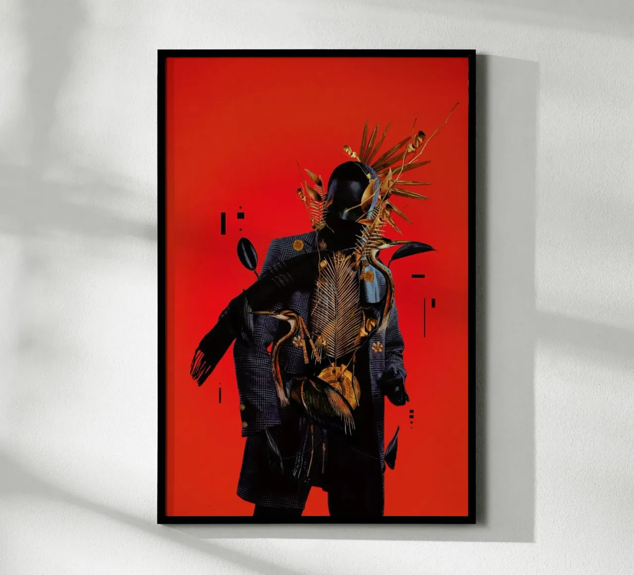 Midnight Jazz In New Orleans poster con telaio in alluminio da Frank Moth