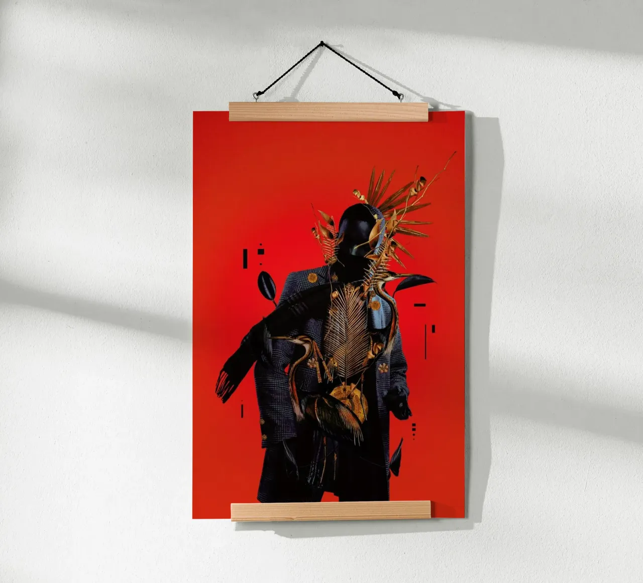 Midnight Jazz In New Orleans poster con telaio in alluminio da Frank Moth