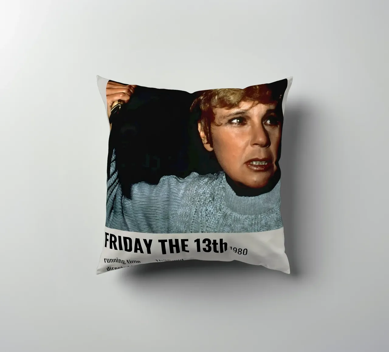 FRIDAY THE 13th 1980 cuscino da MVFminimalist