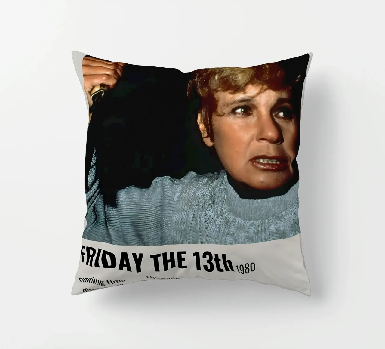 FRIDAY THE 13th 1980 cuscino da MVFminimalist