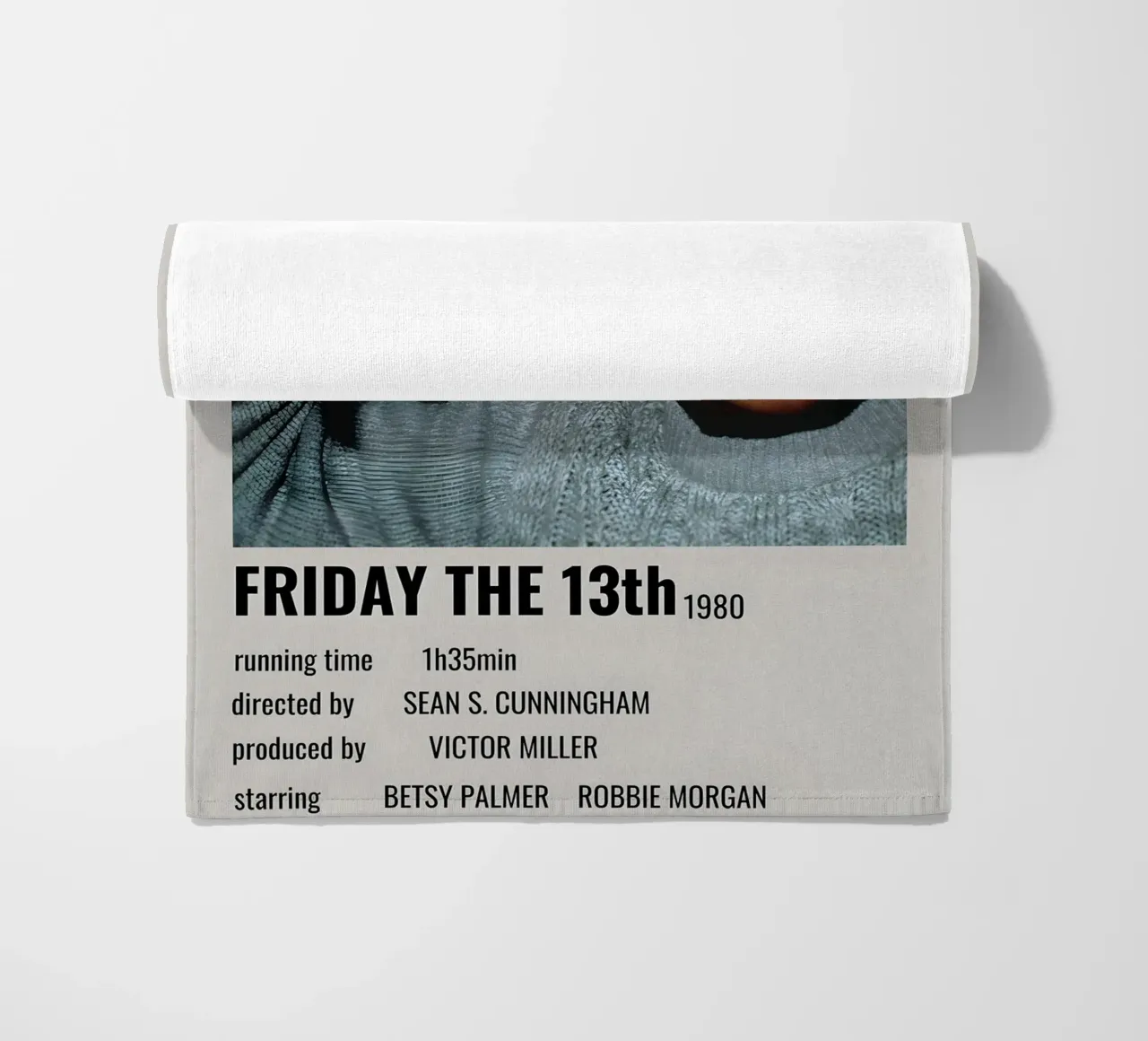 FRIDAY THE 13th 1980 telo mare da MVFminimalist