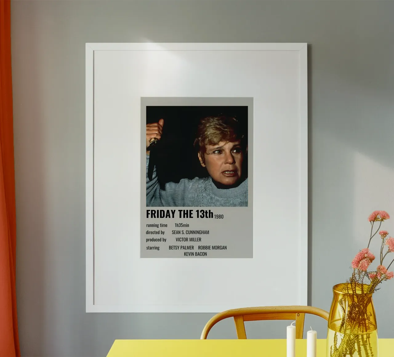 FRIDAY THE 13th 1980 hahnemühle by MVFminimalist