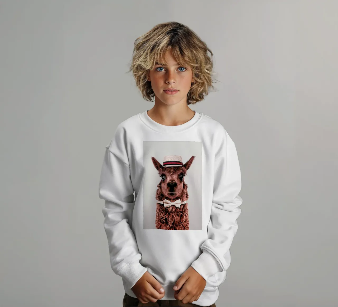 Alpaca felpa bambino da Wouter Rikken