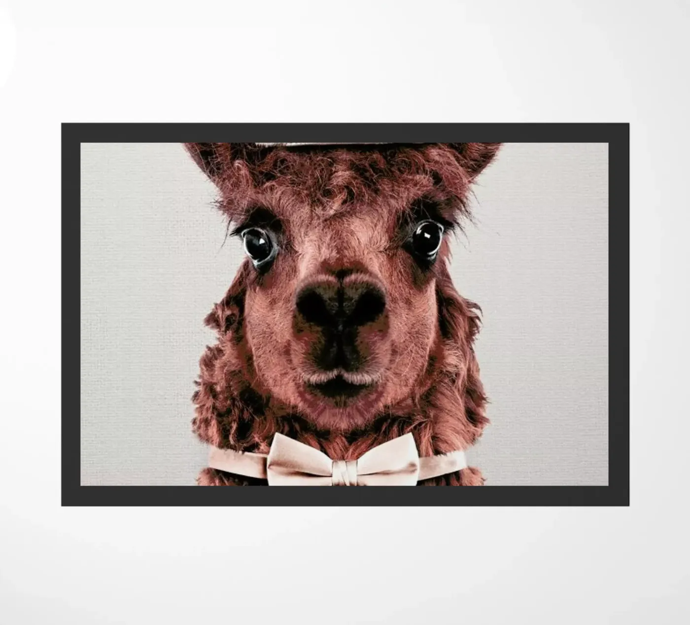 Alpaca Fußmatte von Wouter Rikken