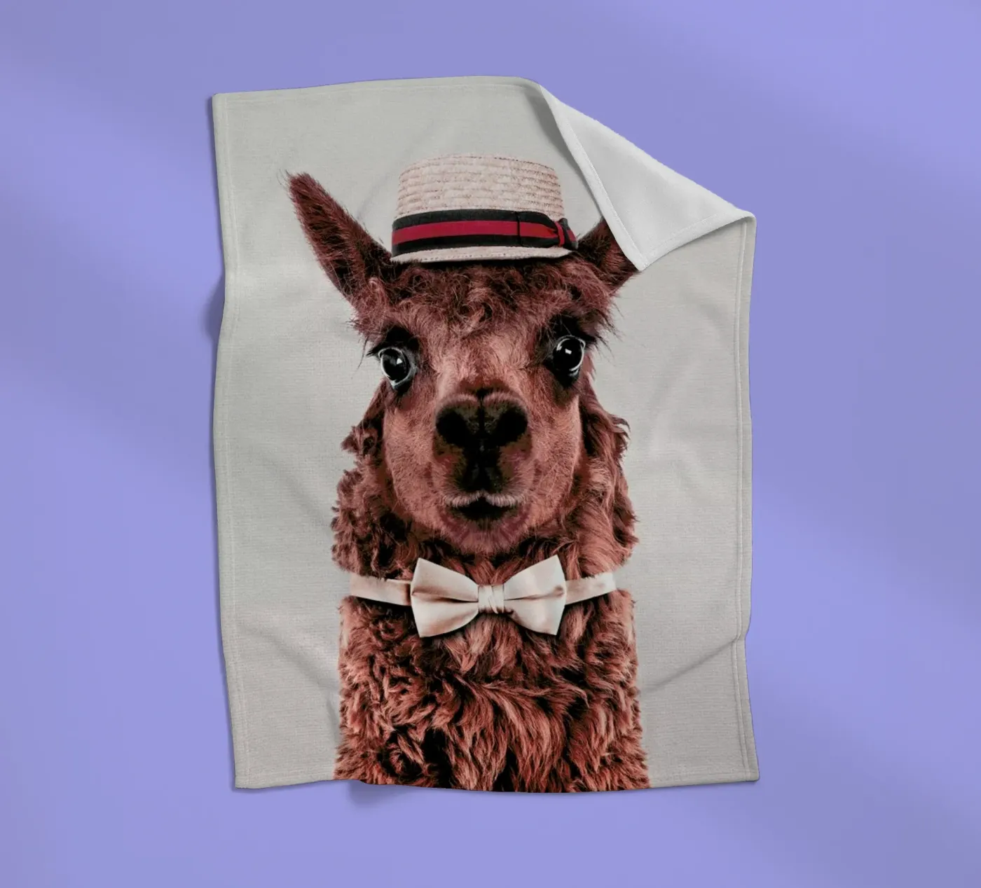 Alpaca Fleecedecke von Wouter Rikken