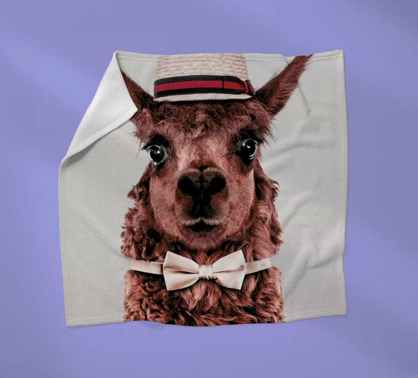 Alpaca Fleecedecke von Wouter Rikken