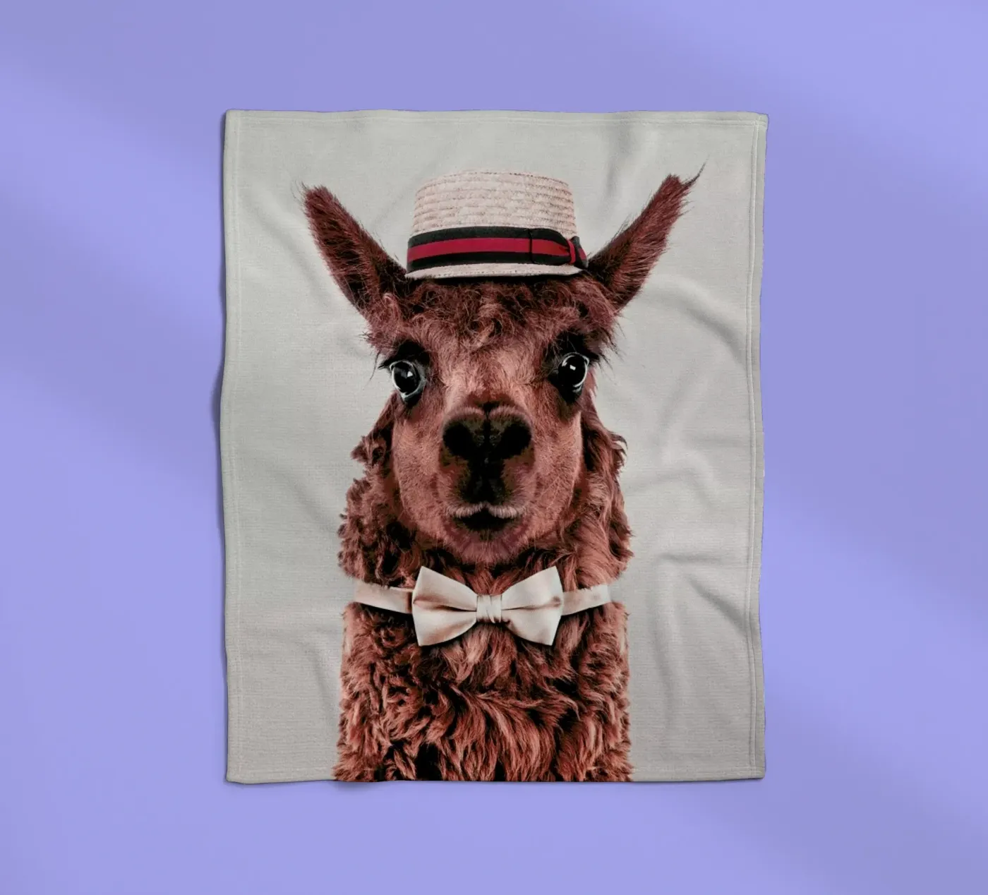 Alpaca Fleecedecke von Wouter Rikken