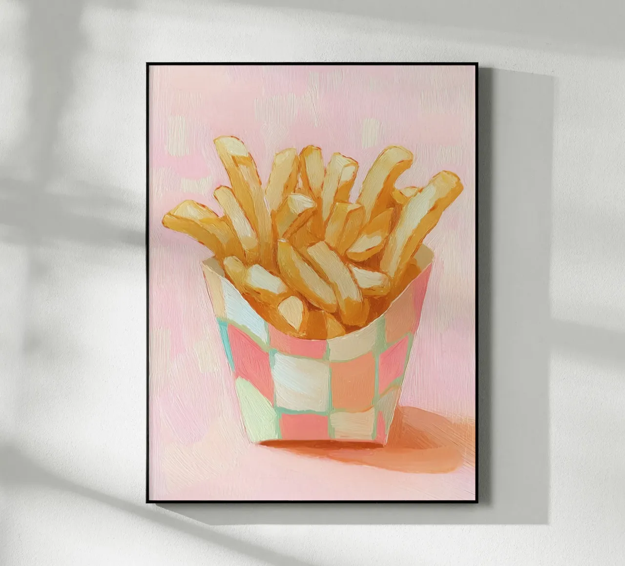 Frites snack plexiglas de Carinaprint