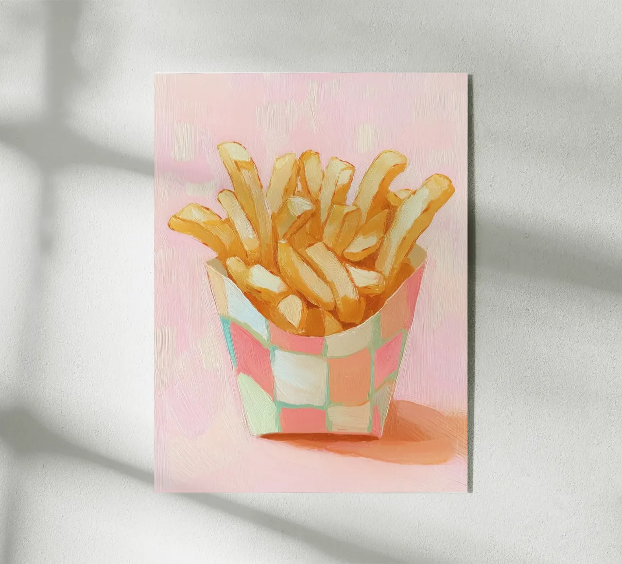 Frites snack plexiglas de Carinaprint