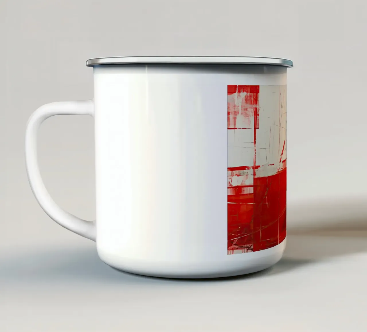 Arte da parete di Imagine tazza in smalto da Imagine