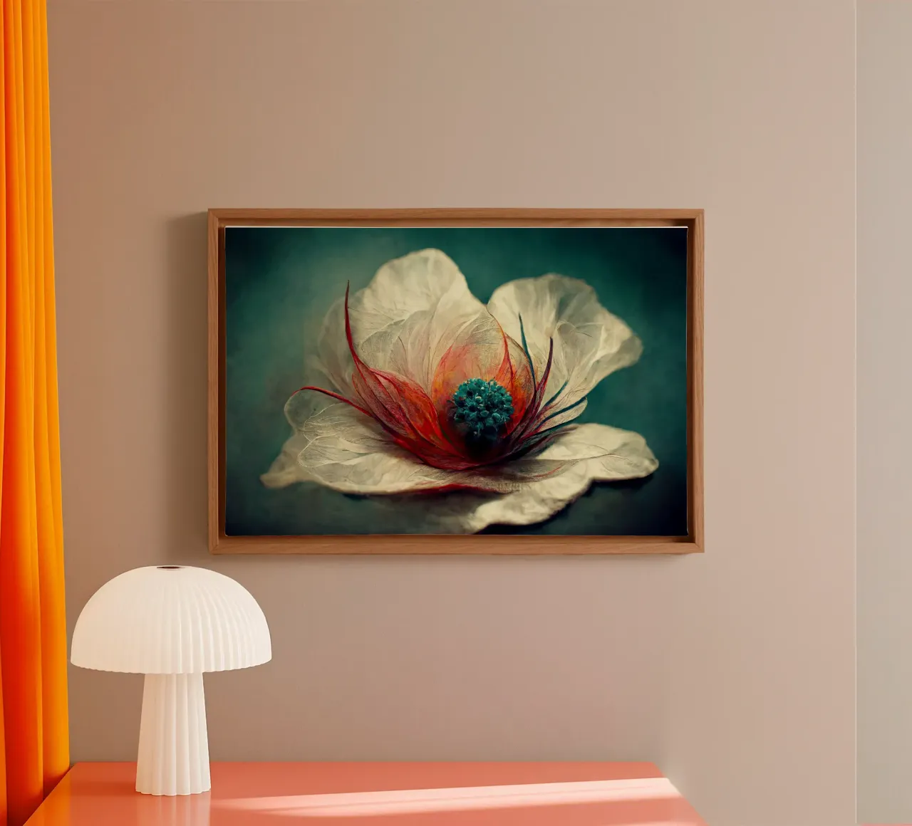 Arte da parete di Imagine tela con Cornice a cassetta da Imagine