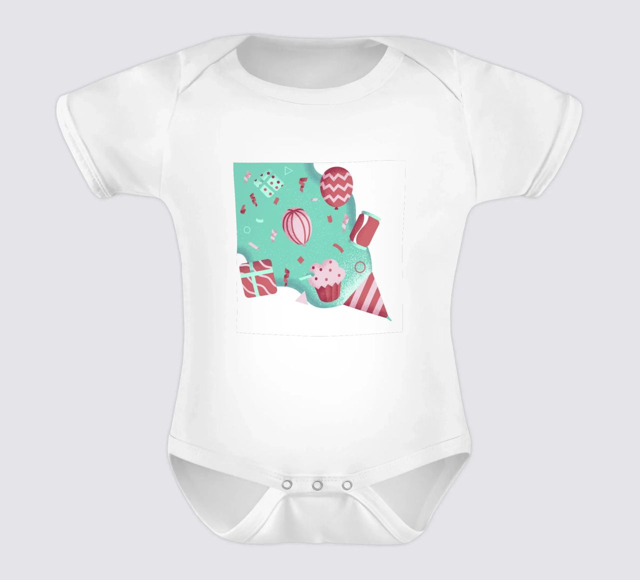 cadeau pastel body bébé de pastel color shape