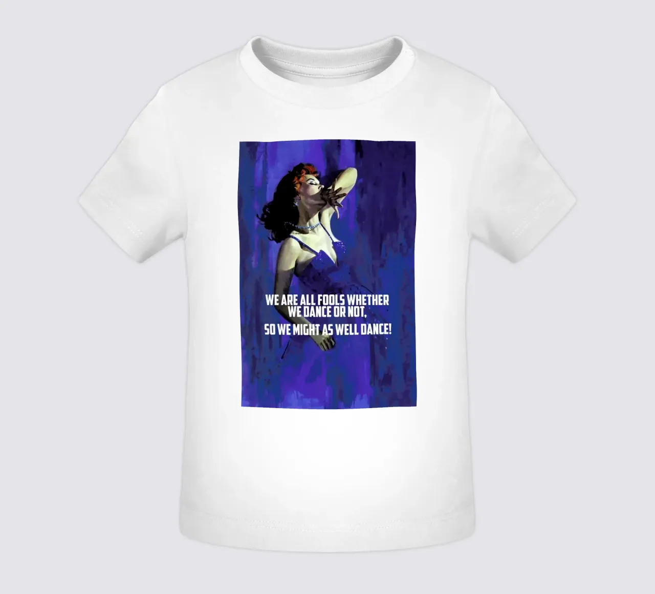 We Are All Fools baby t-shirt by Gallery Print and Art Limited