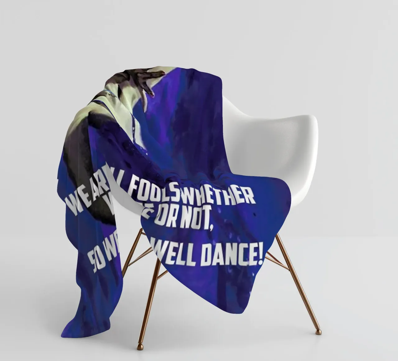 We Are All Fools coperta in pile da Gallery Print and Art Limited