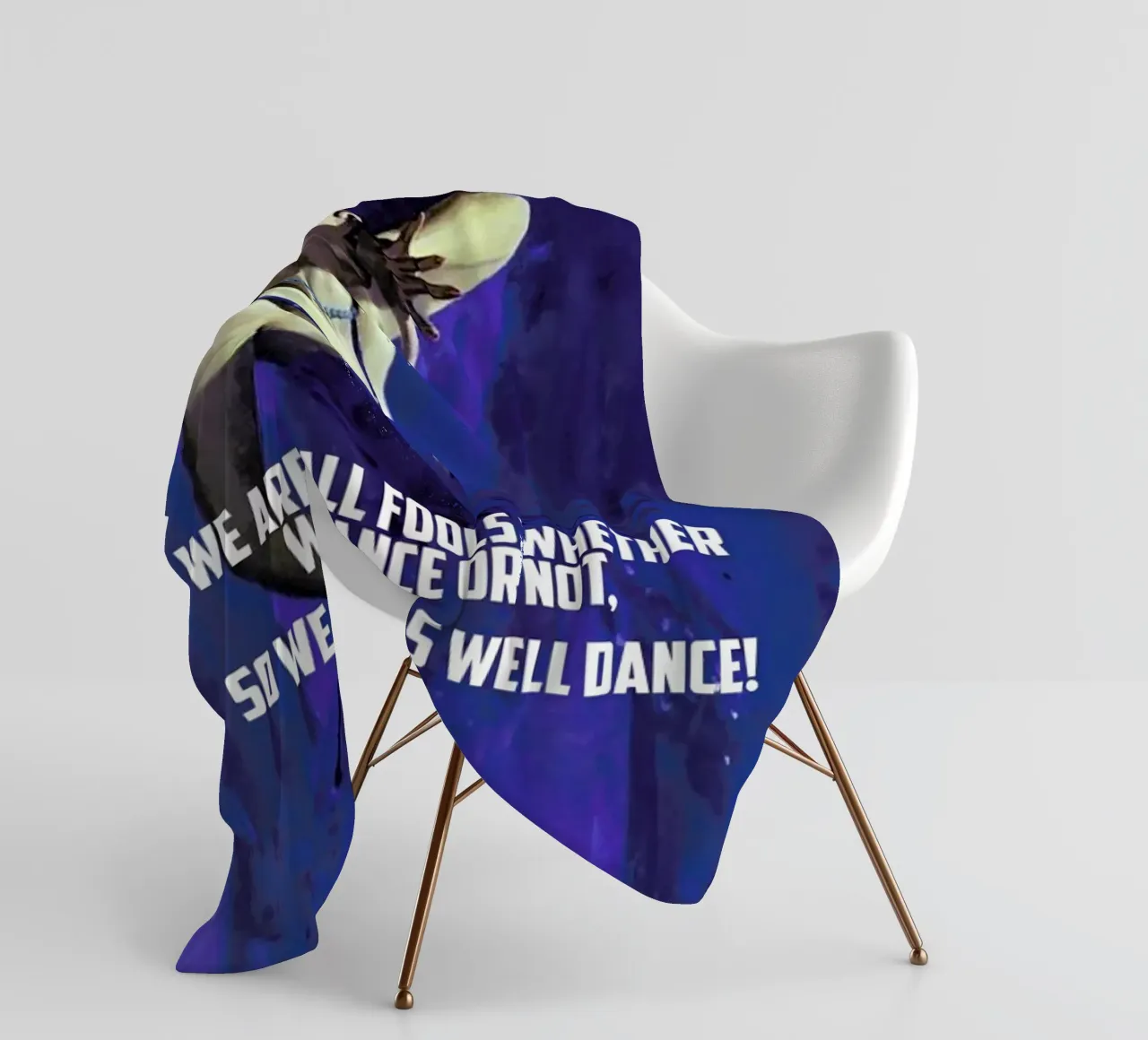 We Are All Fools coperta in pile da Gallery Print and Art Limited