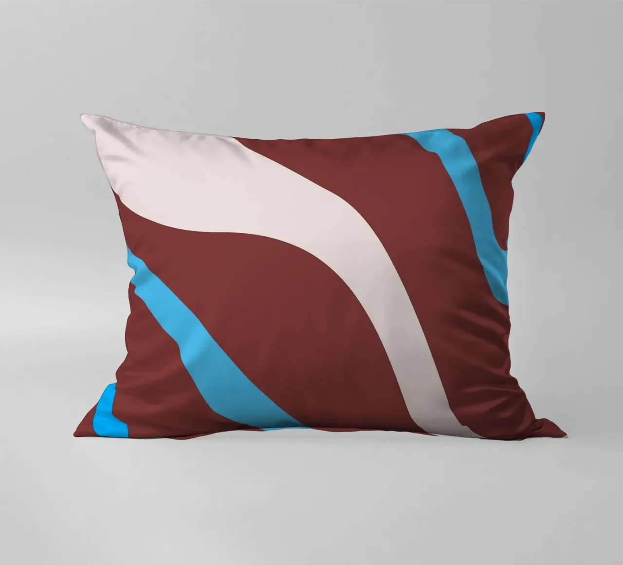 linee ondulate casuali cuscino da pastel color shape