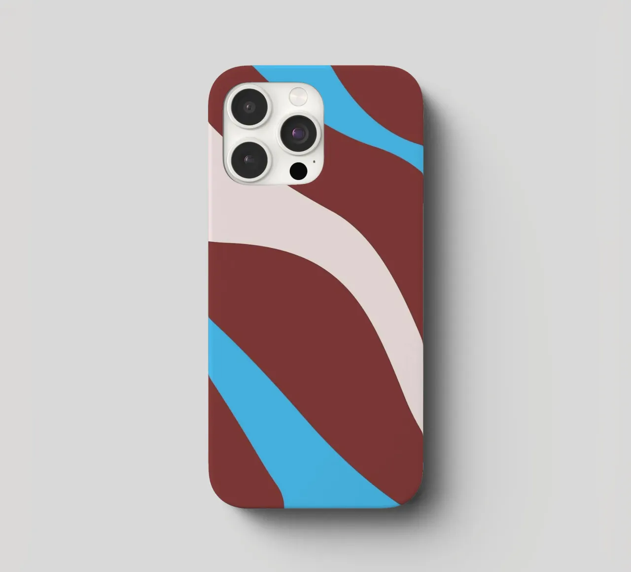 linee ondulate casuali cover iphone da pastel color shape