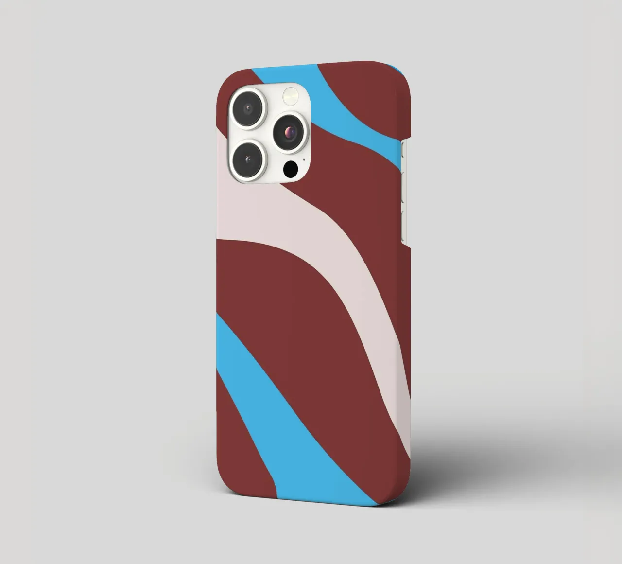 linee ondulate casuali cover iphone da pastel color shape