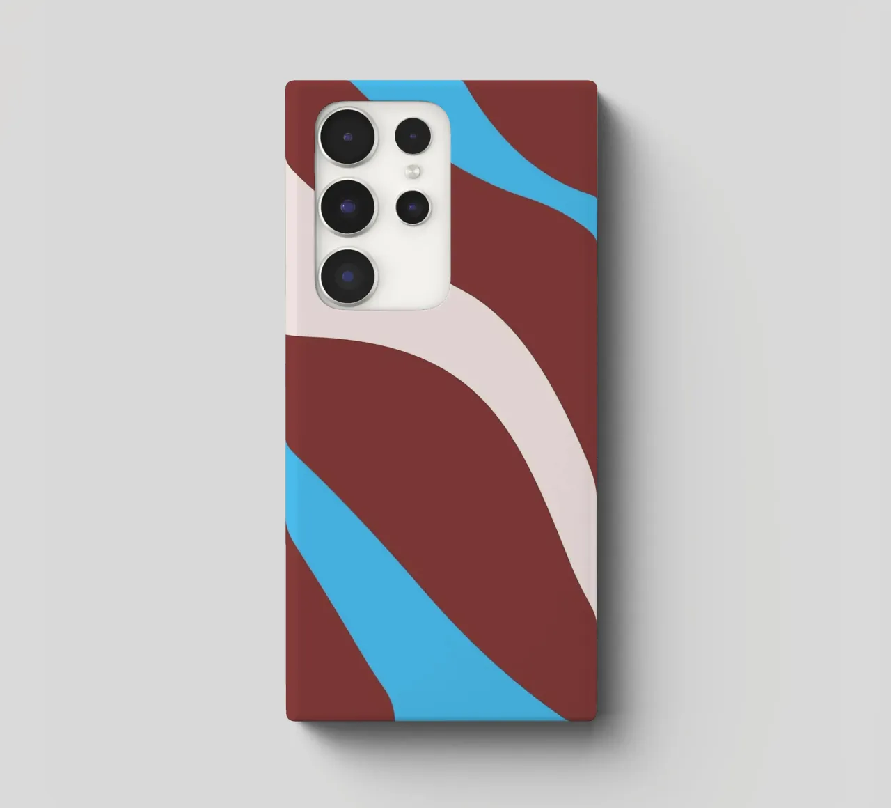 linee ondulate casuali cover samsung da pastel color shape