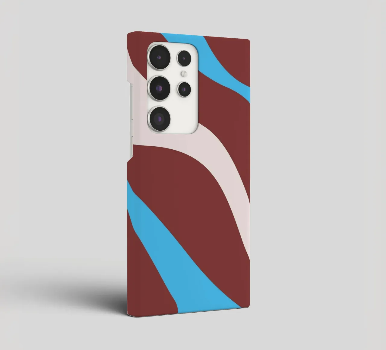 linee ondulate casuali cover samsung da pastel color shape