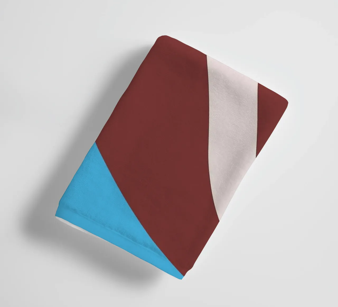 gewellte Zufallslinien Handtuch von pastel color shape