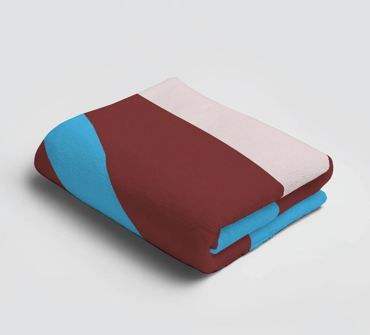 linee ondulate casuali asciugamano da bagno da pastel color shape