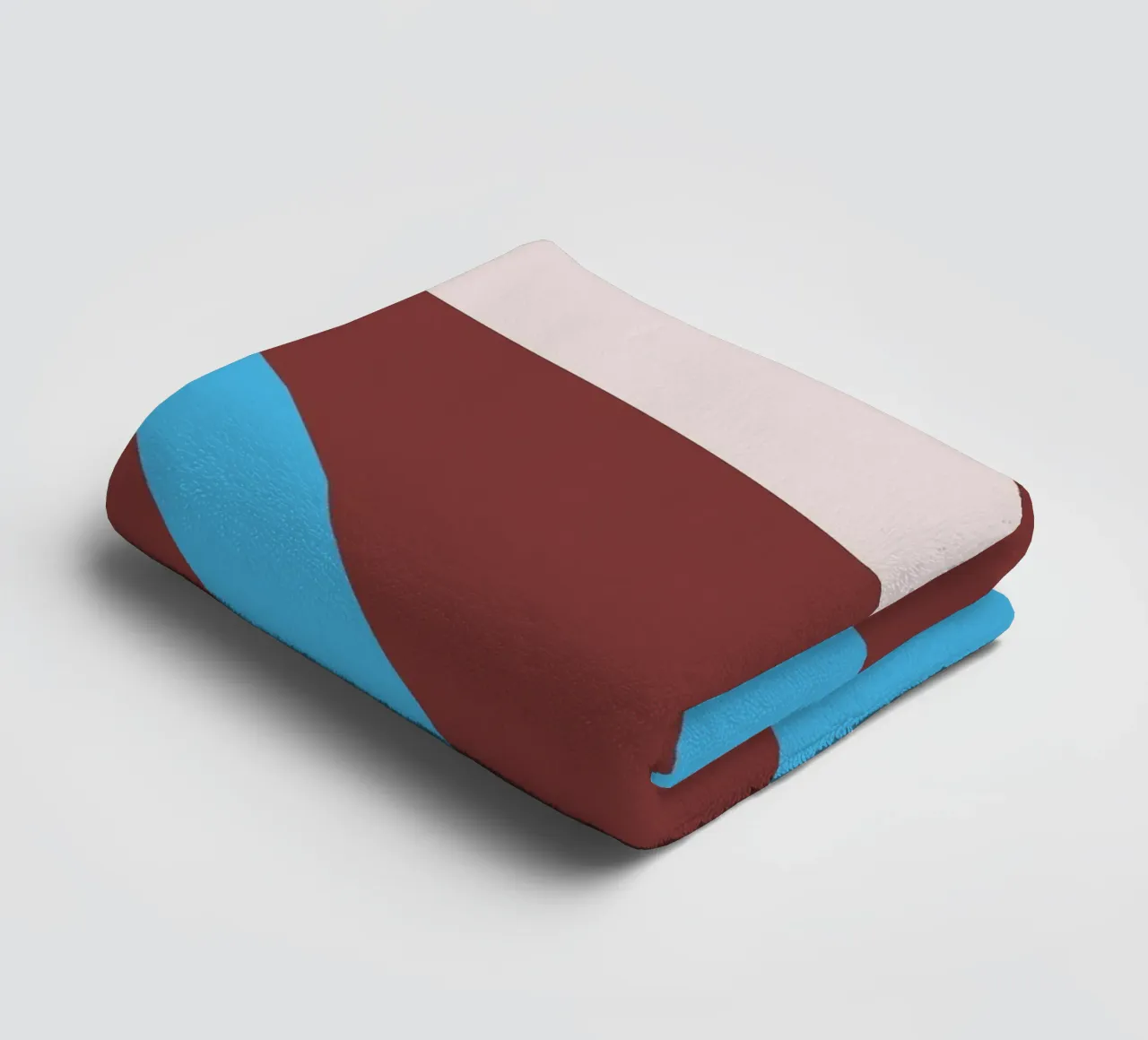 linee ondulate casuali asciugamano da bagno da pastel color shape