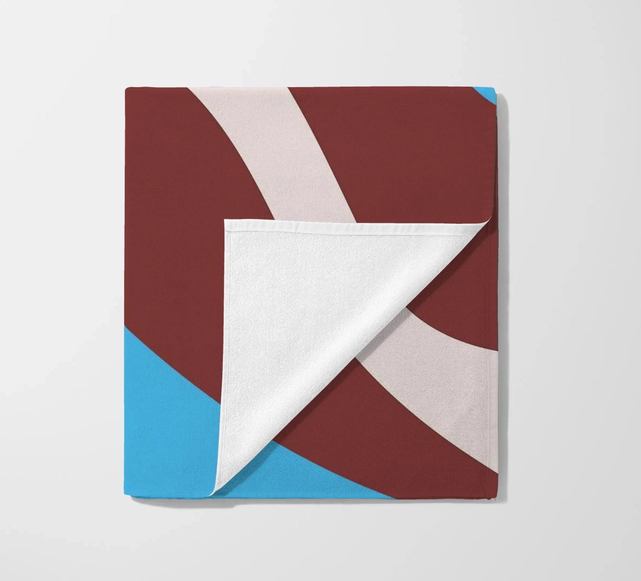 linee ondulate casuali telo mare da pastel color shape