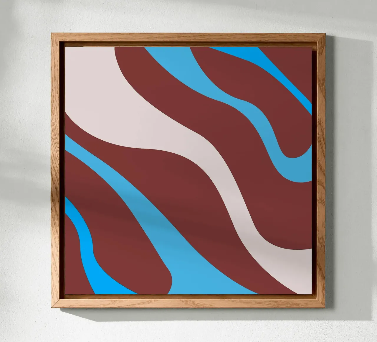 linee ondulate casuali alluminio dibond da pastel color shape