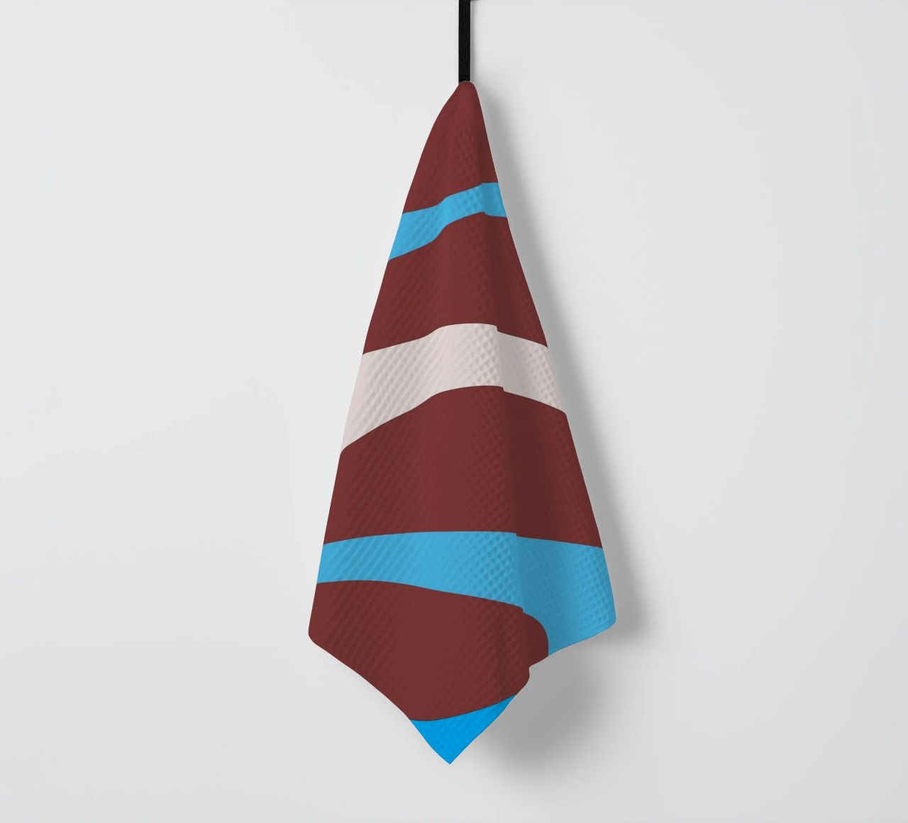 linee ondulate casuali canovaccio da cucina da pastel color shape