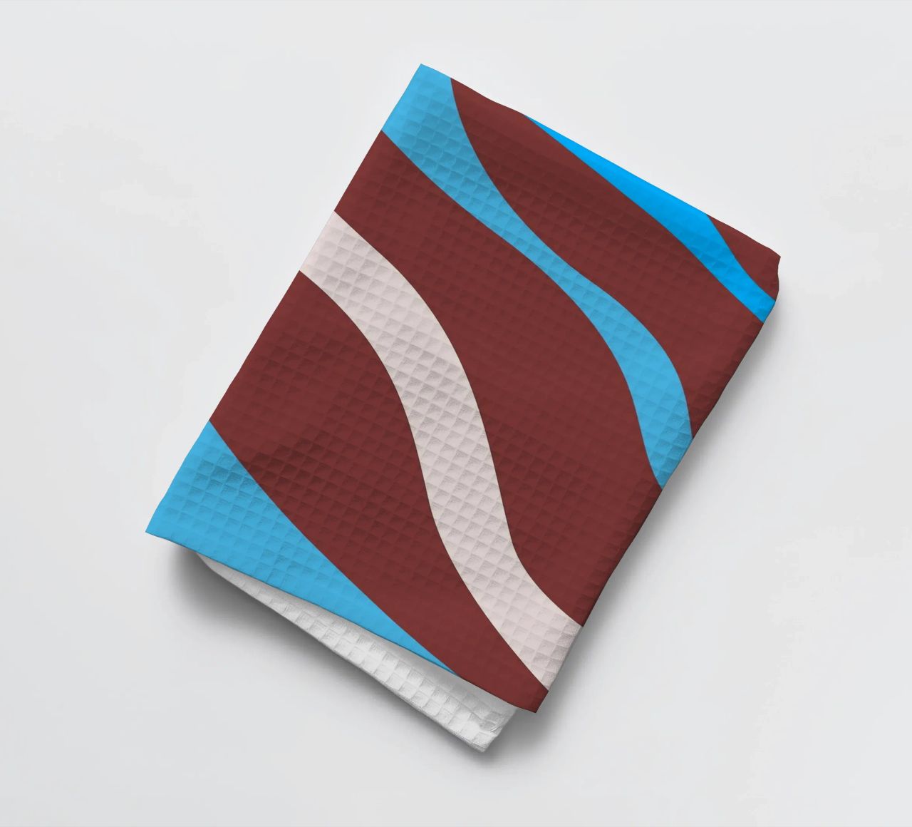 linee ondulate casuali canovaccio da cucina da pastel color shape