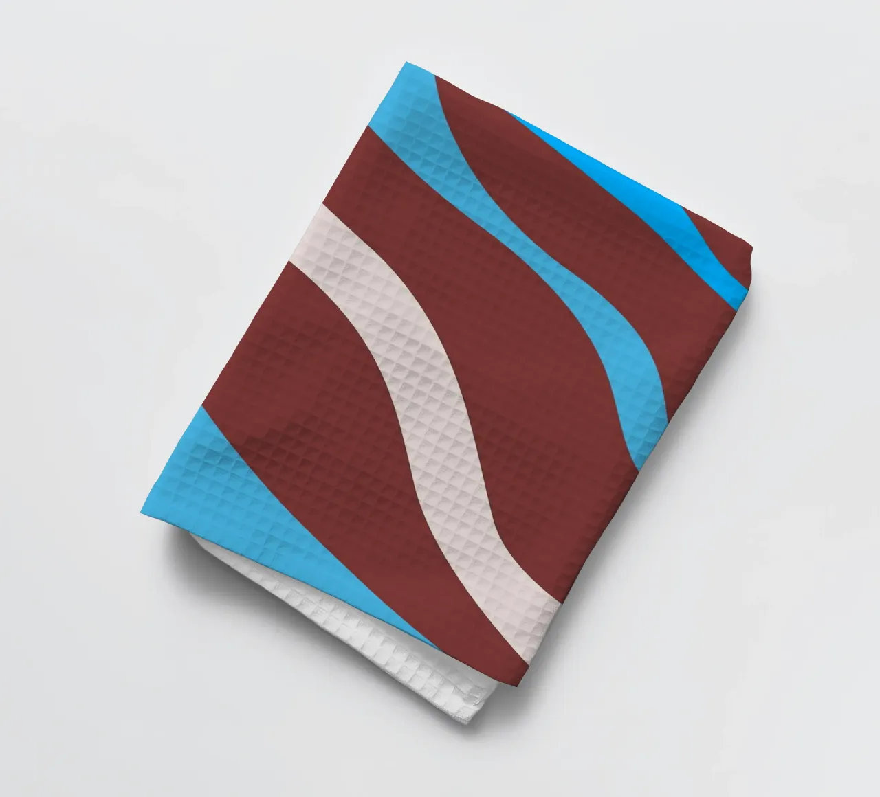 linee ondulate casuali canovaccio da cucina da pastel color shape