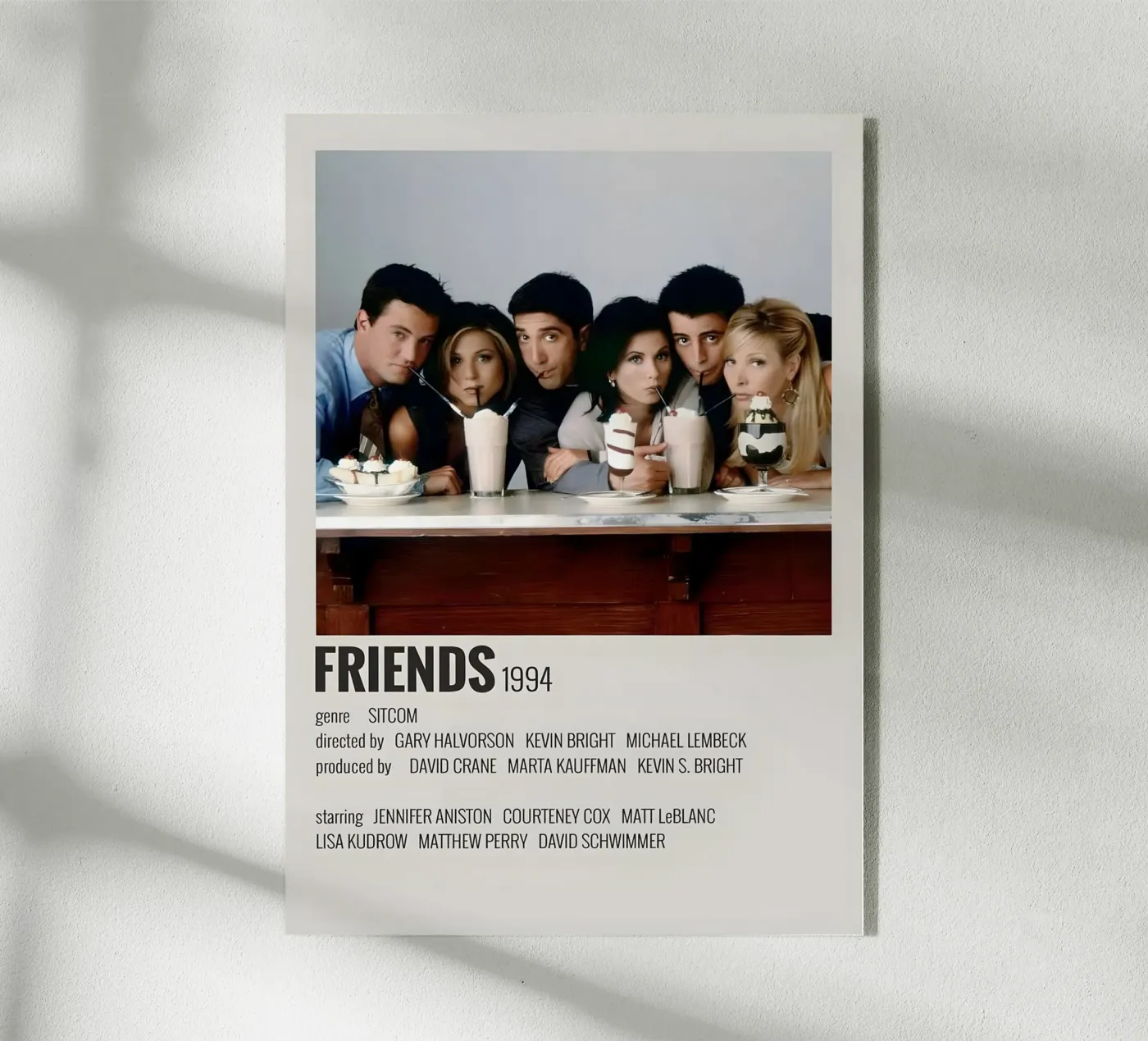 FRIENDS 1994 plexiglass da MVFminimalist