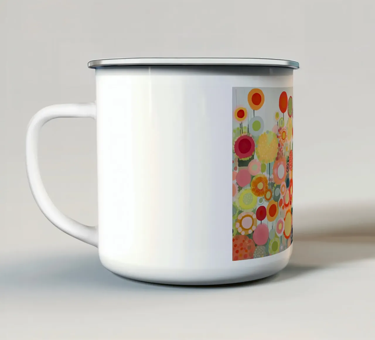 Arte da parete di Imagine tazza in smalto da Imagine